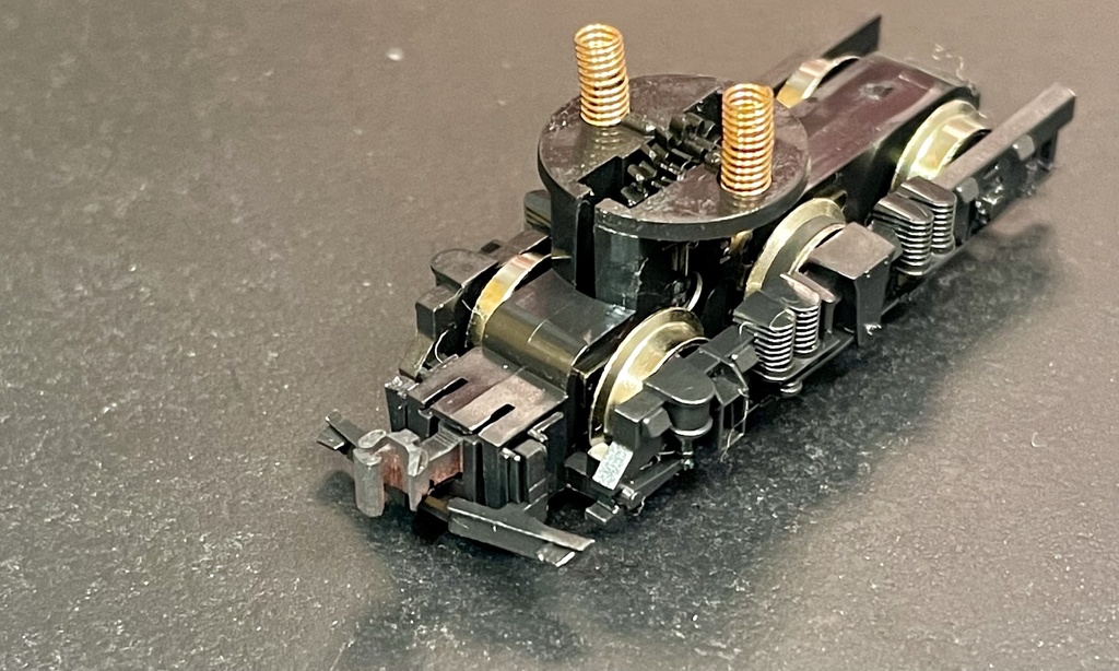 TLC(T社F級機関車台車マウント用):マルチナックルカプラー(改)