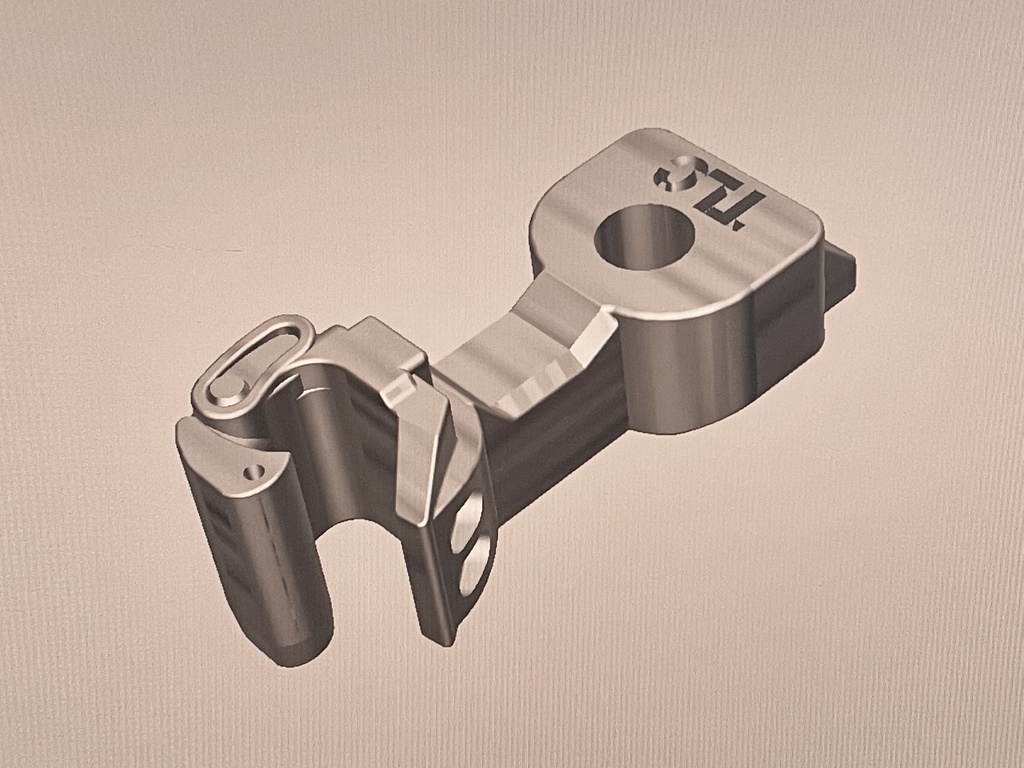 TLC(T社F級機関車台車マウント用):マルチナックルカプラー(改)