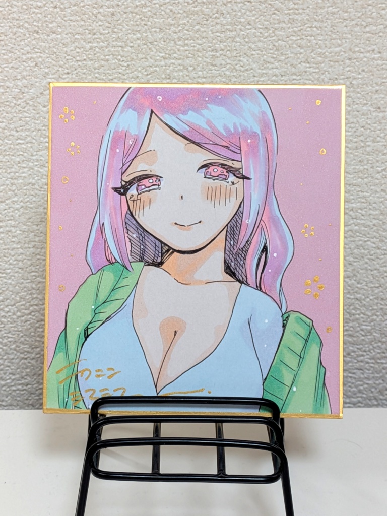 さくらちゃん　1/4色紙