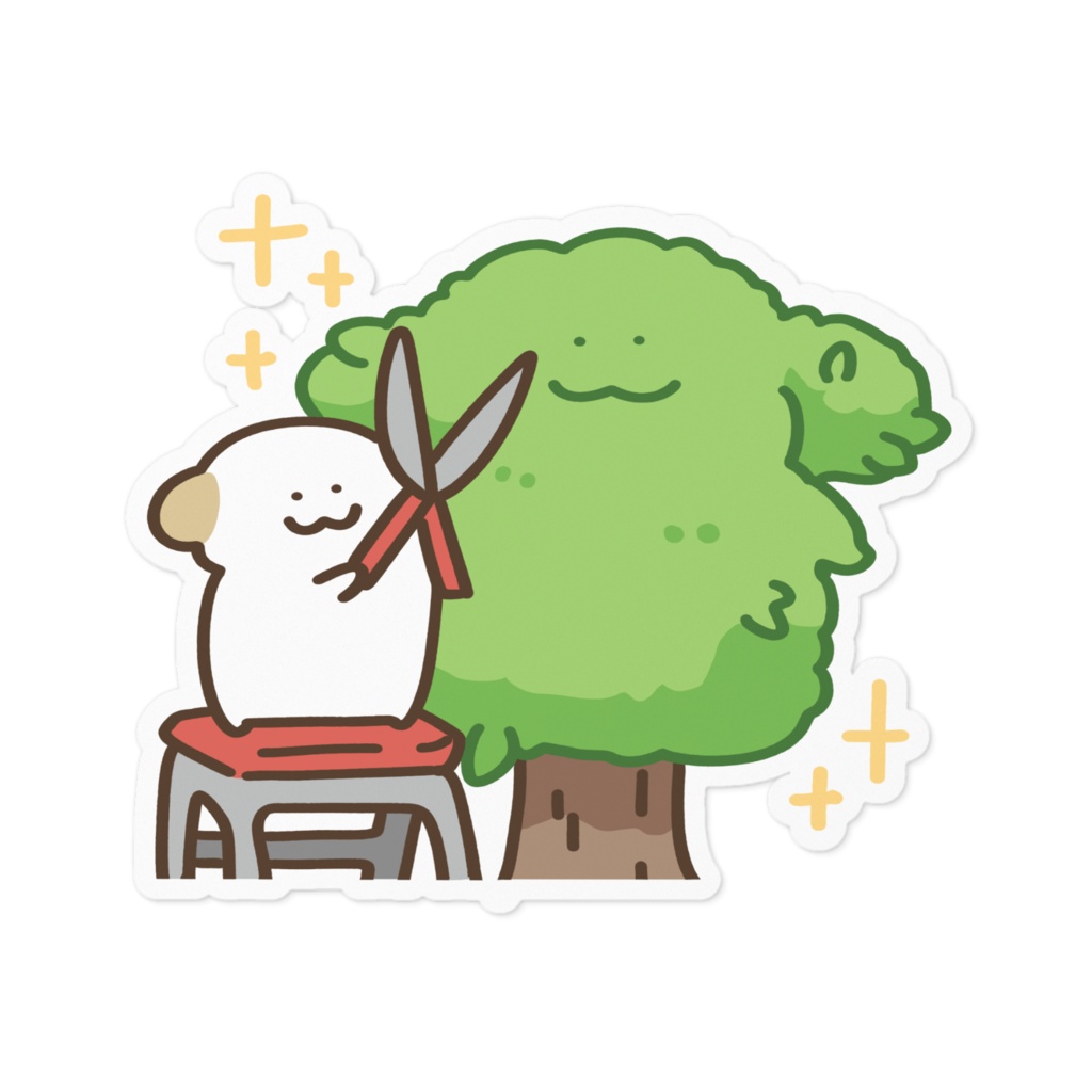 分身ステッカー