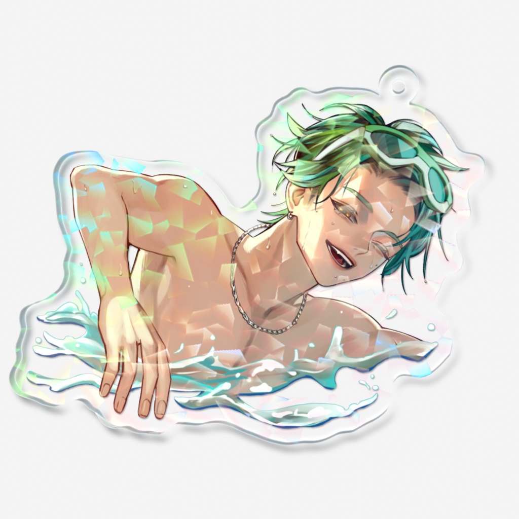 スイムこんおぐれアクキー