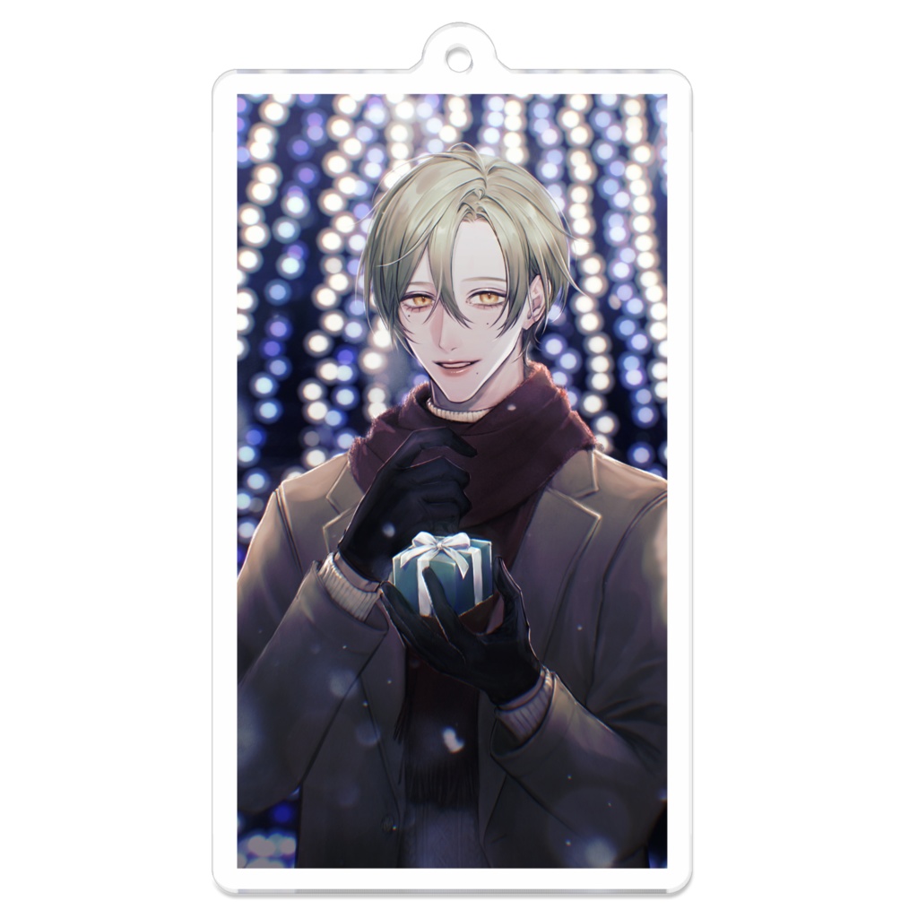 毎日投稿4周年記念グッズ_アクリルキーホルダー