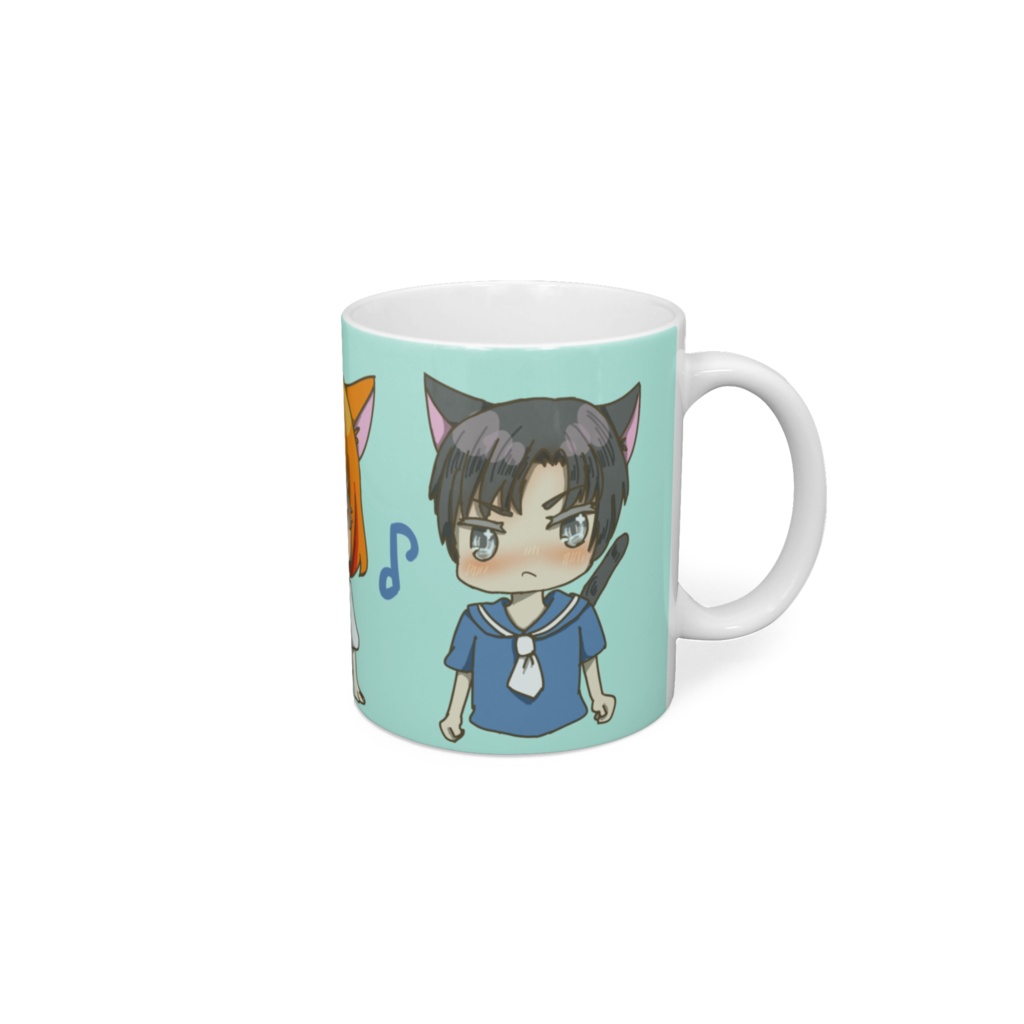 猫たちのマグ
