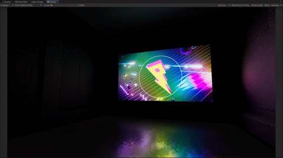 LTCGI - VRChat Realtime Area Lighting (for video players)