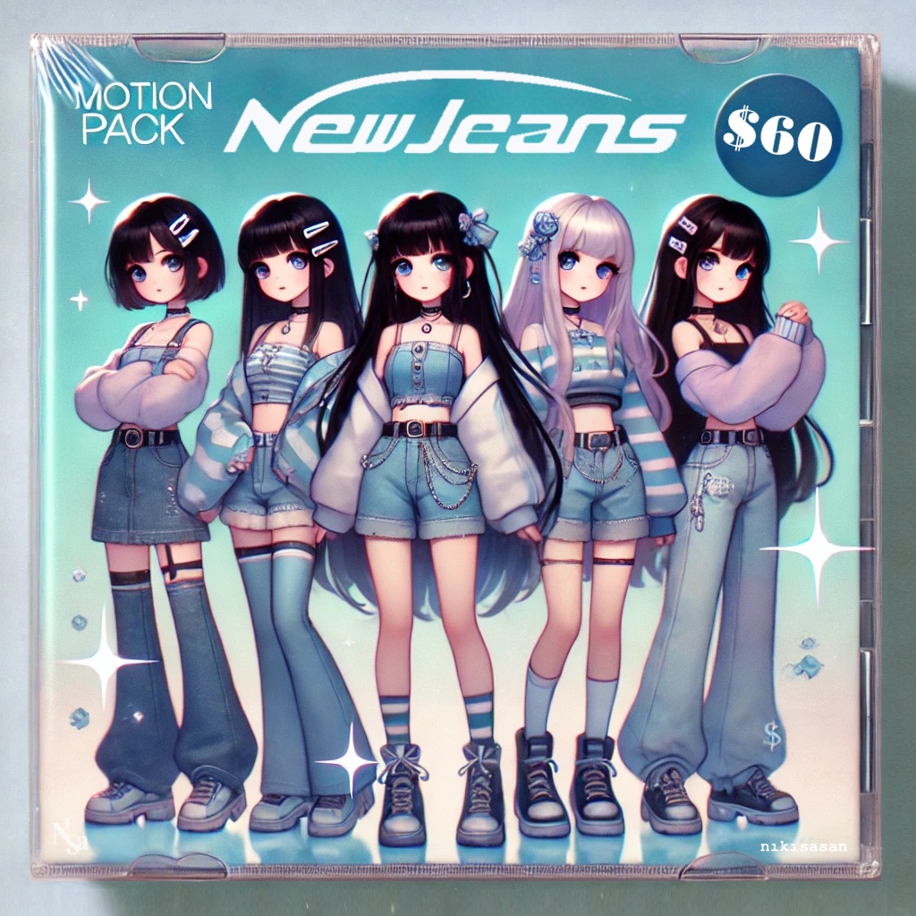 [MMD] NewJeans (뉴진스) Motion Pack by Nikisa San