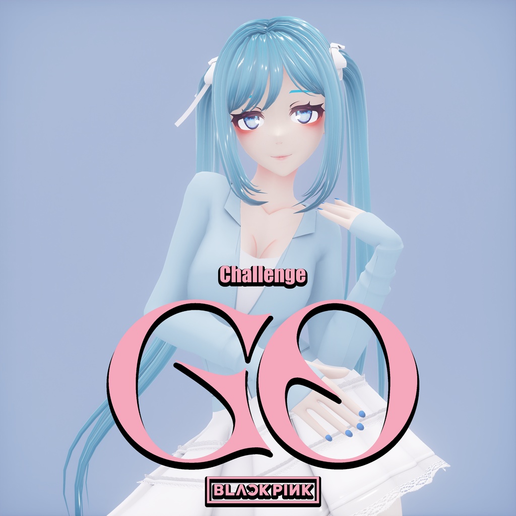 [MMD] BLACKPINK - GO Challenge Motion by Nikisa San