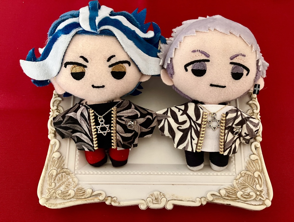 ☘️残り僅か☘️ぬい服10-12cmおしゃれ着【メタルリーフ】4枚セット