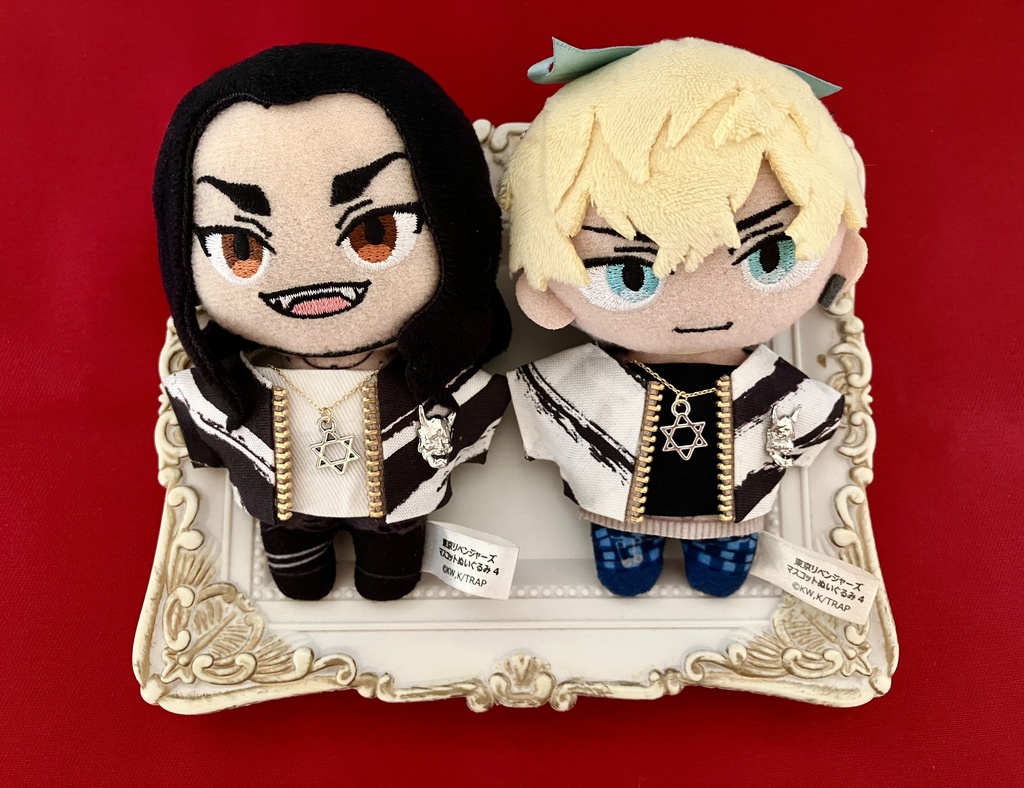 ☘️残り僅か☘️ぬい服10-12cmおしゃれ着【般若】4枚セット