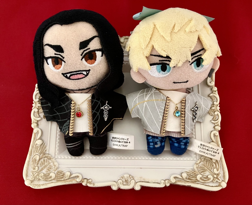 ぬい服10-12cmおしゃれ着【レトロダーク】4枚セット