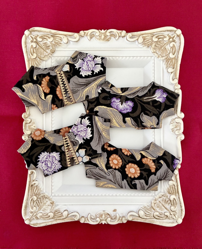 ぬい服10-12cmおしゃれ着【桜花】シャツのみ