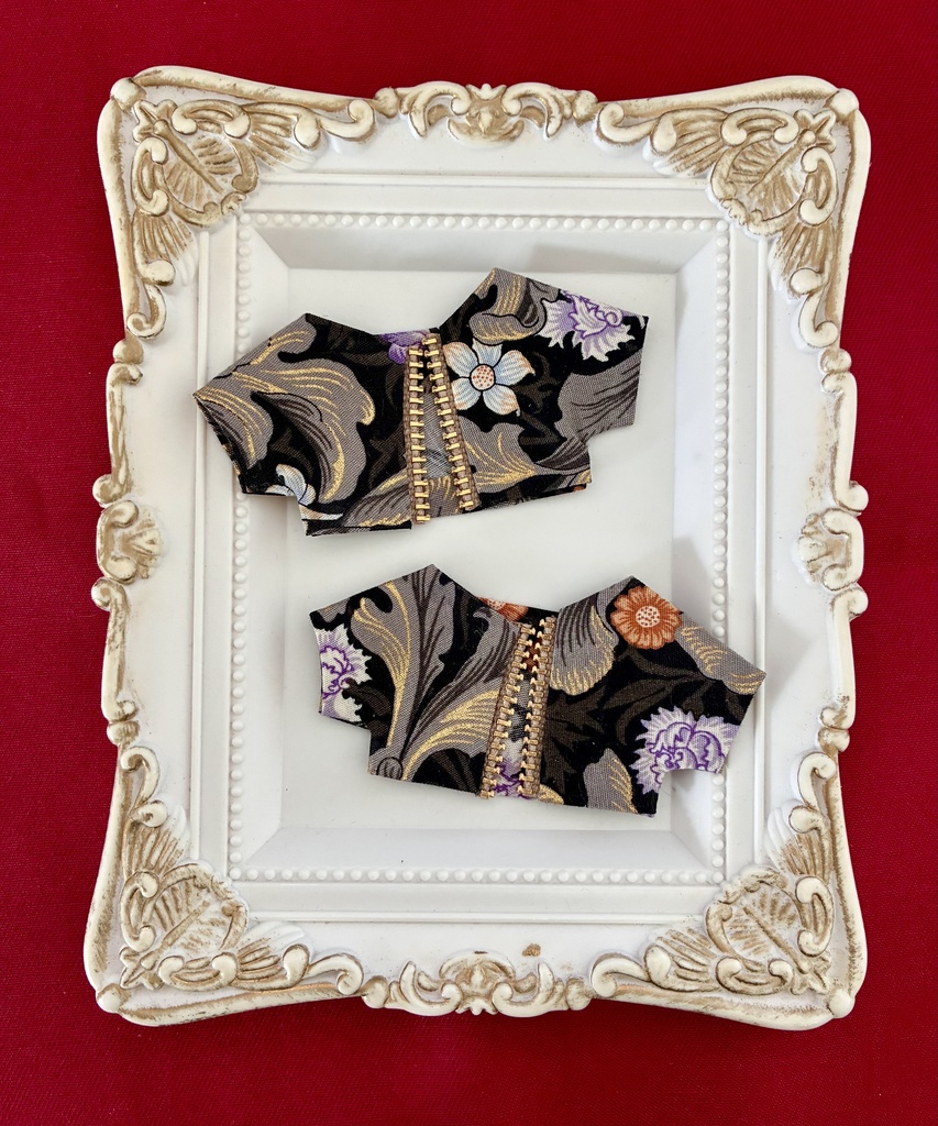 ぬい服10-12cmおしゃれ着【桜花】シャツのみ