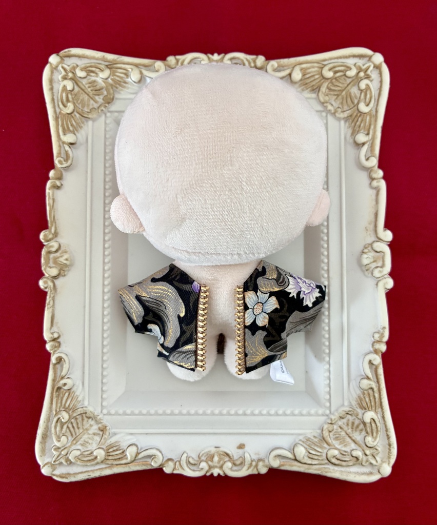 ぬい服10-12cmおしゃれ着【桜花】シャツのみ