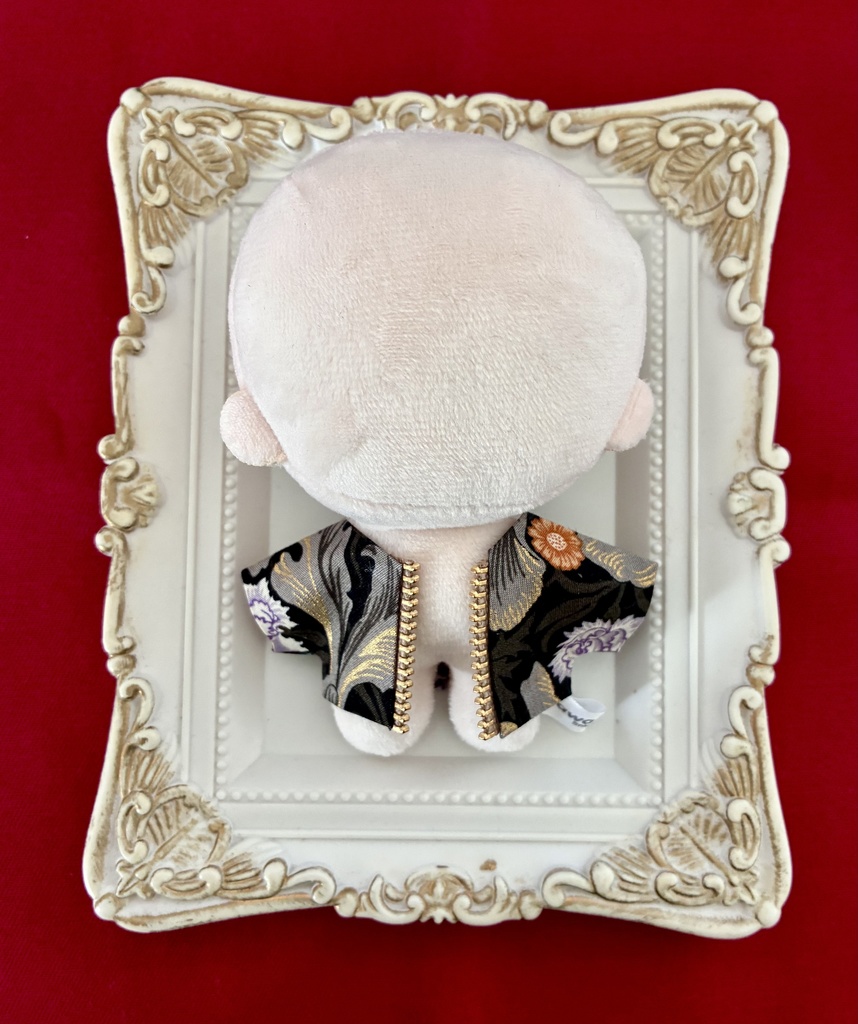 ぬい服10-12cmおしゃれ着【桜花】シャツのみ