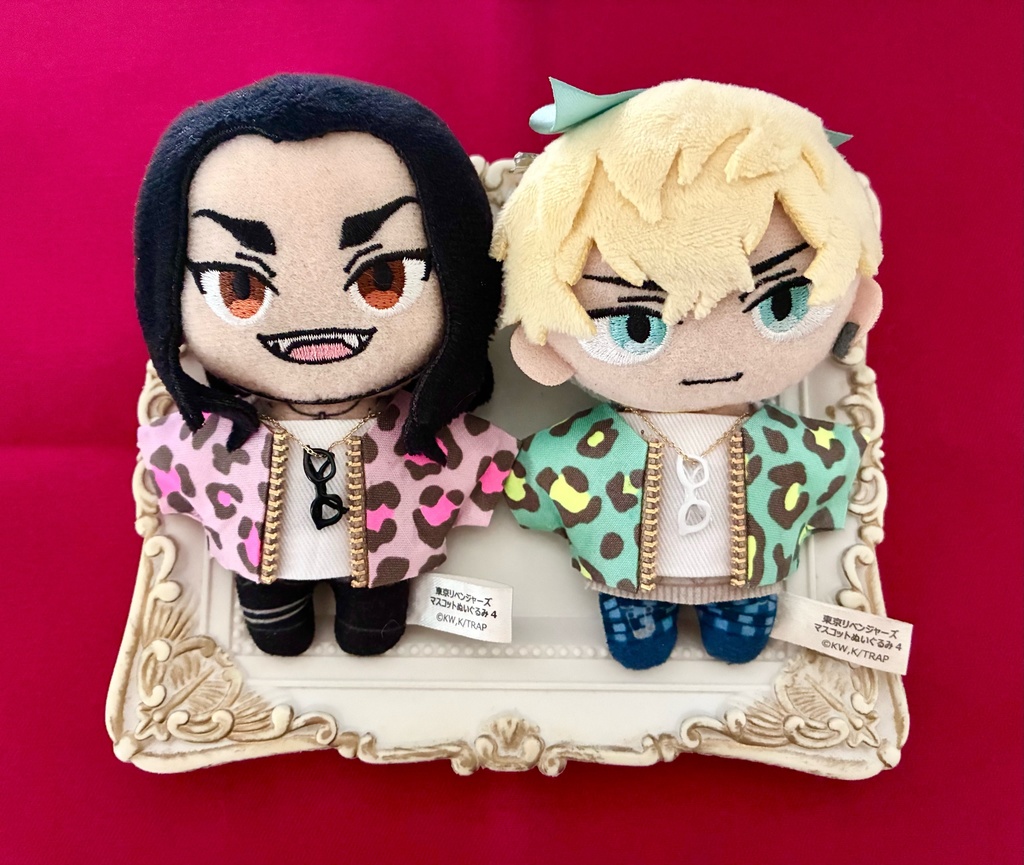 ぬい服10-12cmおしゃれ着【レオパード】4枚セッド