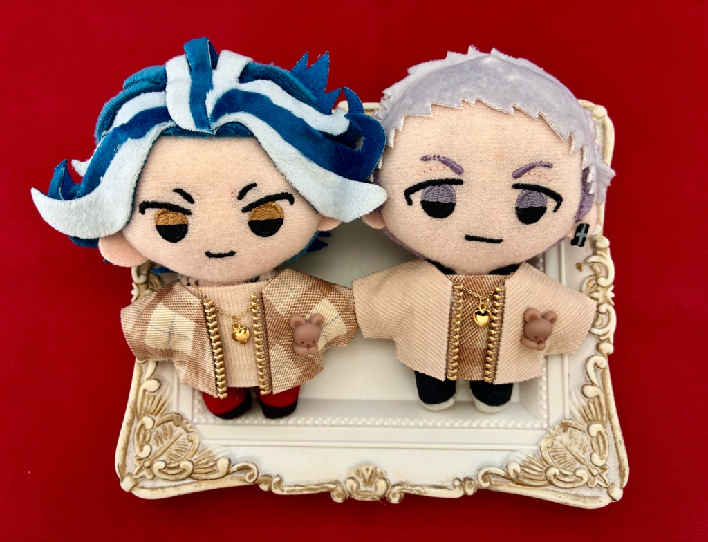 ぬい服10-12cmおしゃれ着【ちびくまちゃん】4枚セット