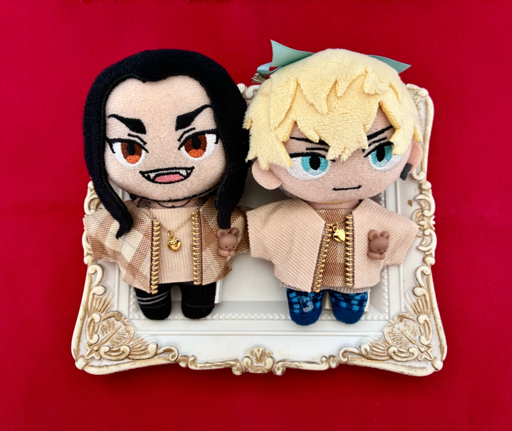 ぬい服10-12cmおしゃれ着【ちびくまちゃん】4枚セット