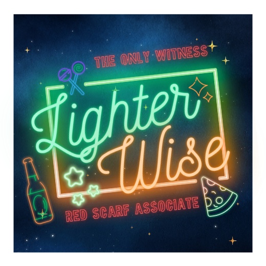 LighterWise(イトアキ)ネオンサイン風／アクリルキーホルダー／ICカードステッカー