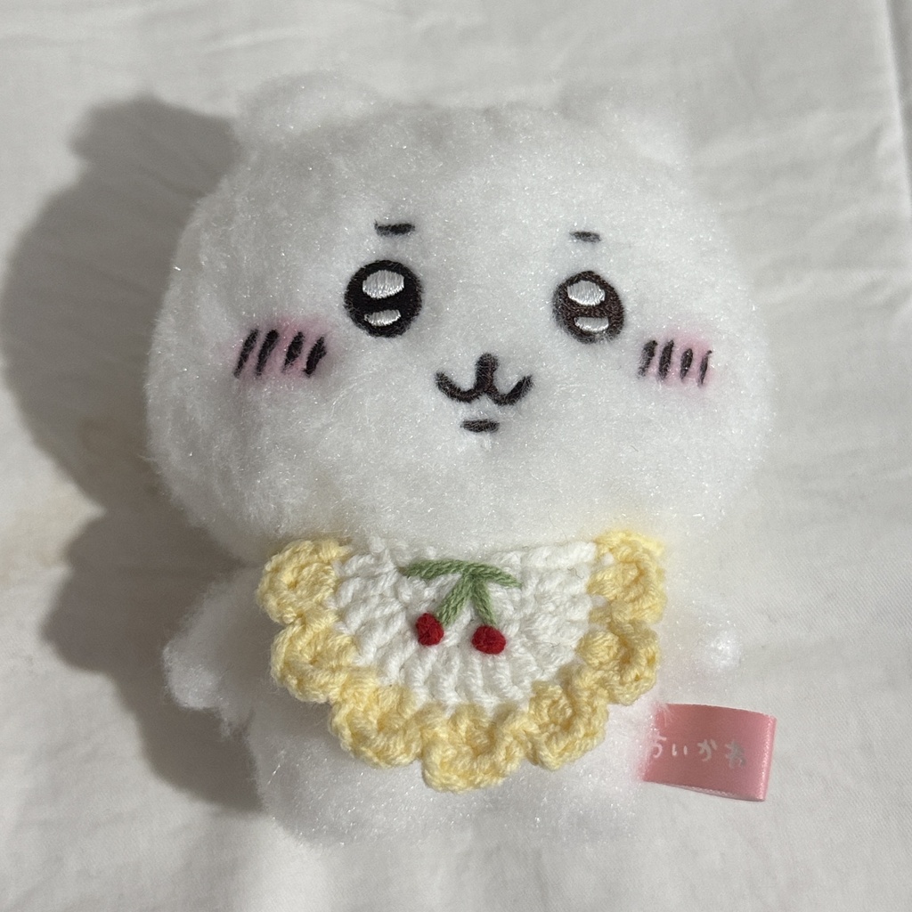 編み物 かぎ編み ぬいぐるみ用 スタイ ぬい服 マスコット用 4点セット