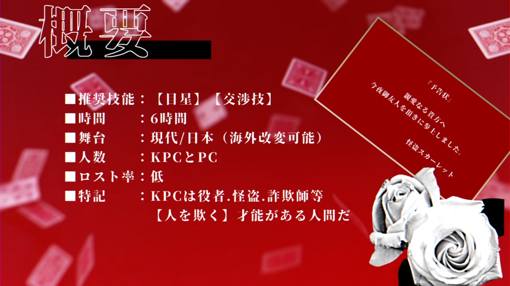【COC6】赤の奇術師 SPLL:E187011