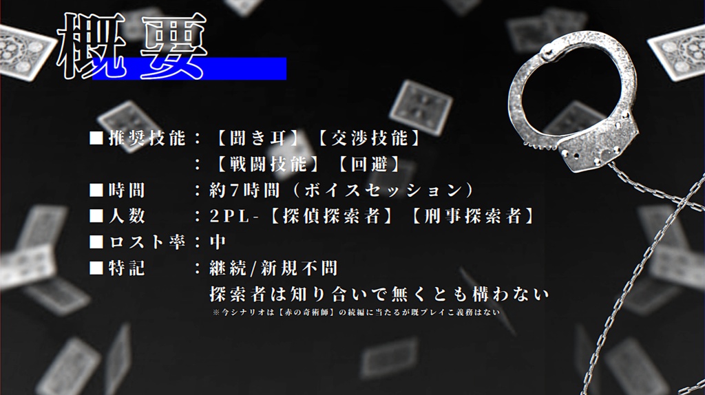 【COC6】黒の怪盗 SPLL:E186574