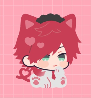 ステッカー ローレン（猫カフェ）