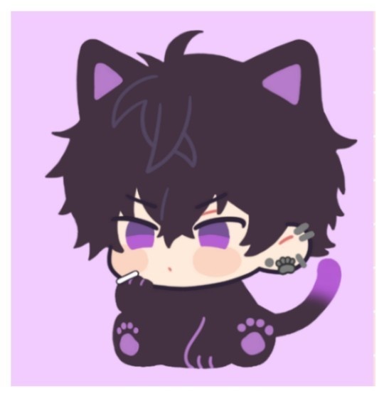 【非公式】ねこステッカー 佐伯イッテツ