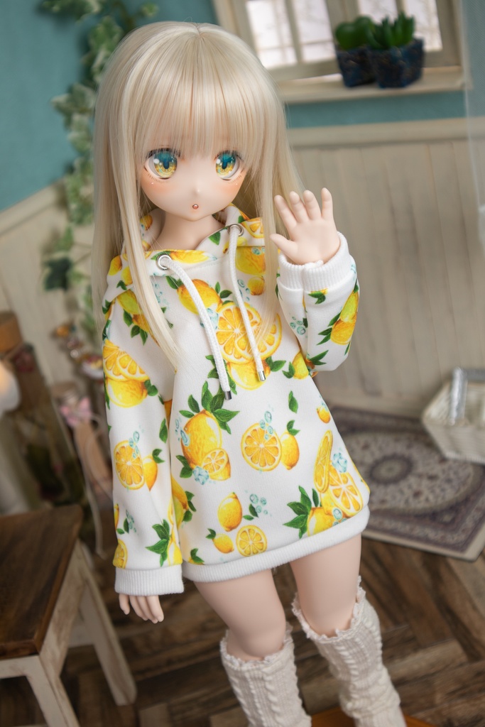 MDD(S.M.L胸) SDM size レモンソーダパーカー