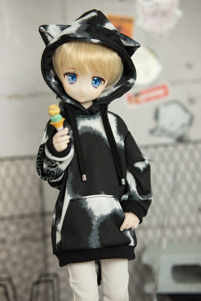 MDD(S .M.L胸) DDP SDM size なりきり猫パーカー