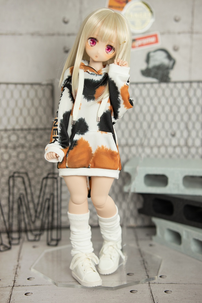 MDD(S .M.L胸) DDP SDM size なりきり猫パーカー
