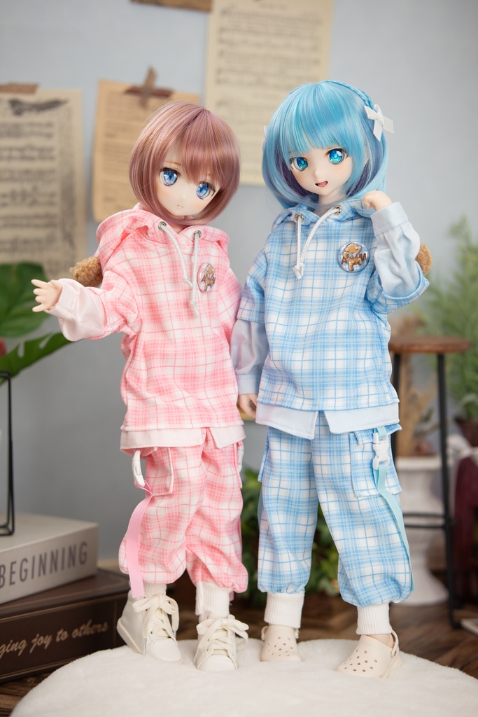 MDD size もちあし くまチェック カーゴパンツ 単品