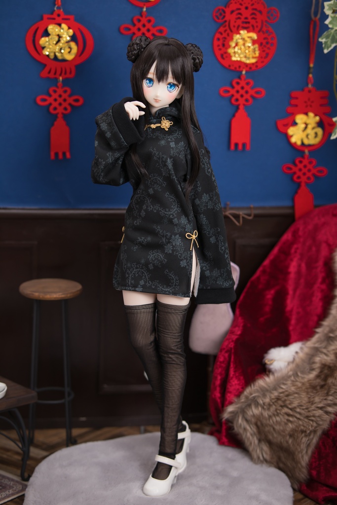 DD (S .M.L胸)DDdy DDB size チャイナパーカー