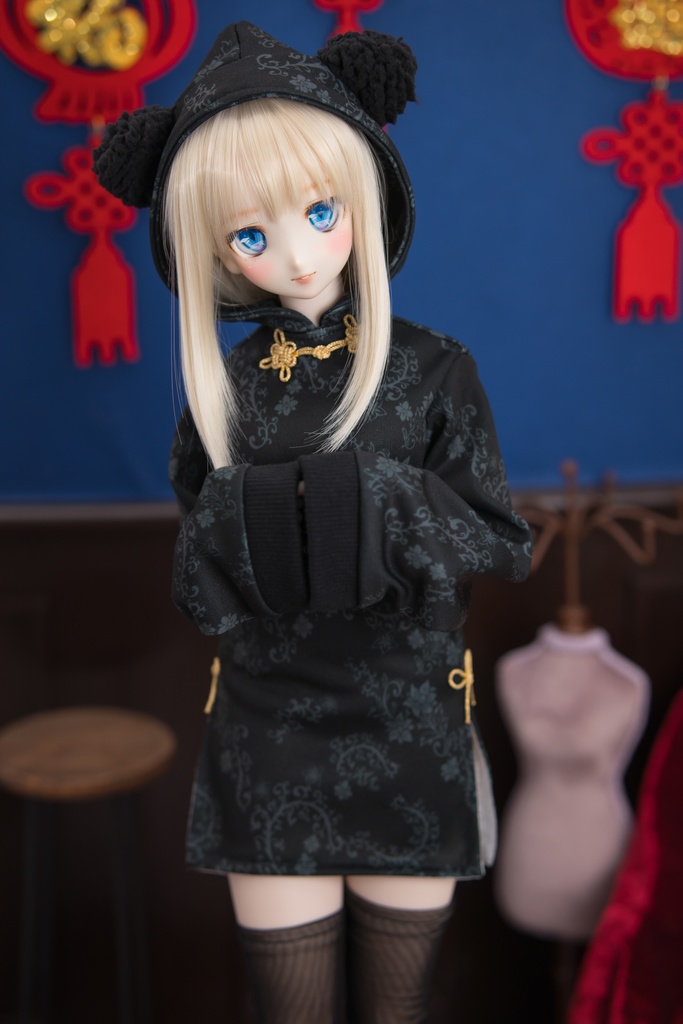 DD (S .M.L胸)DDdy DDB size チャイナパーカー