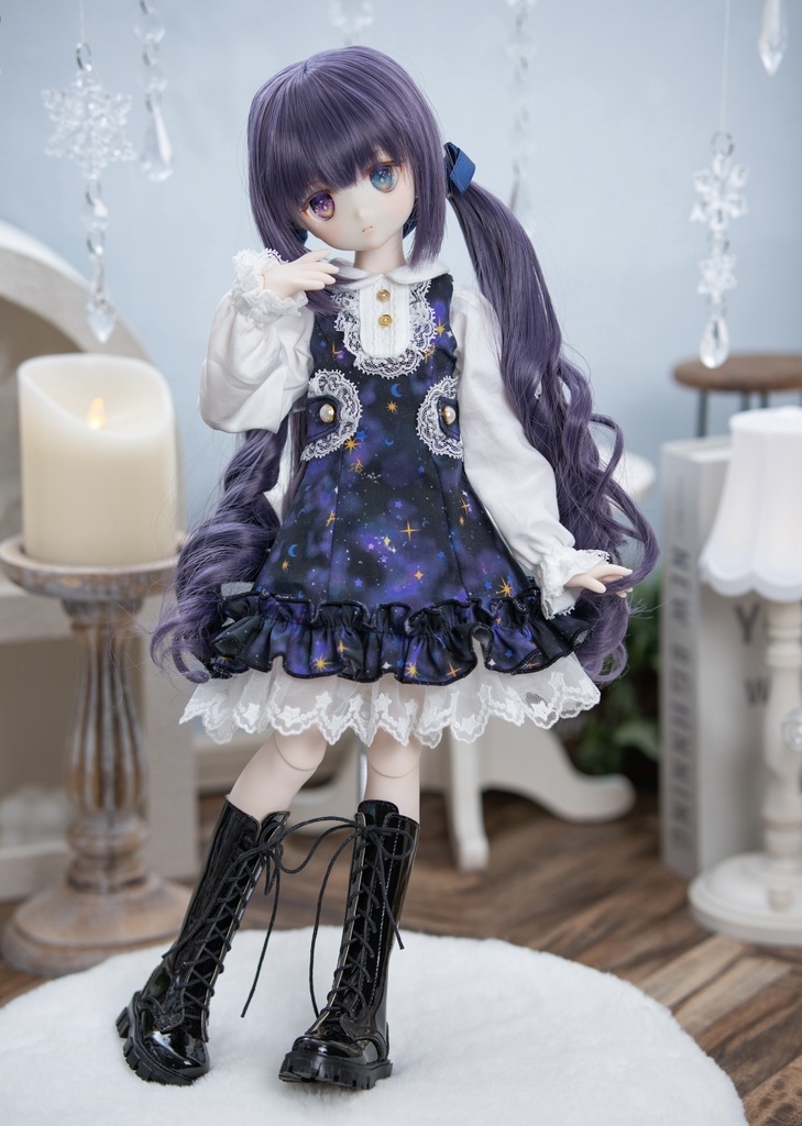 MDD S胸サイズ 星空ワンピースセット