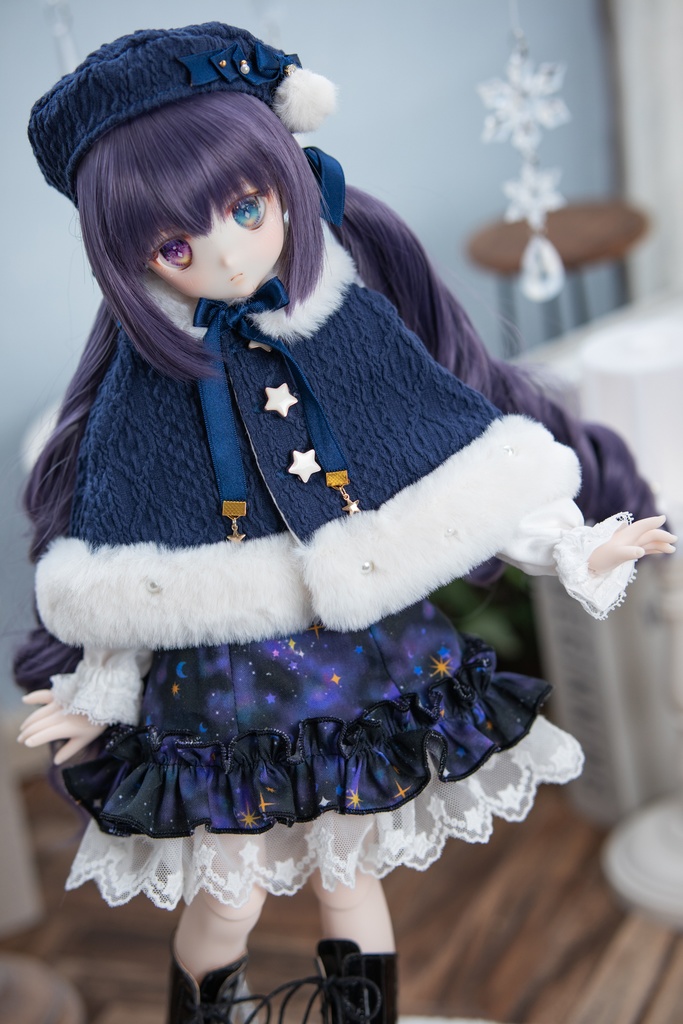 MDD S胸サイズ 星空ワンピースセット