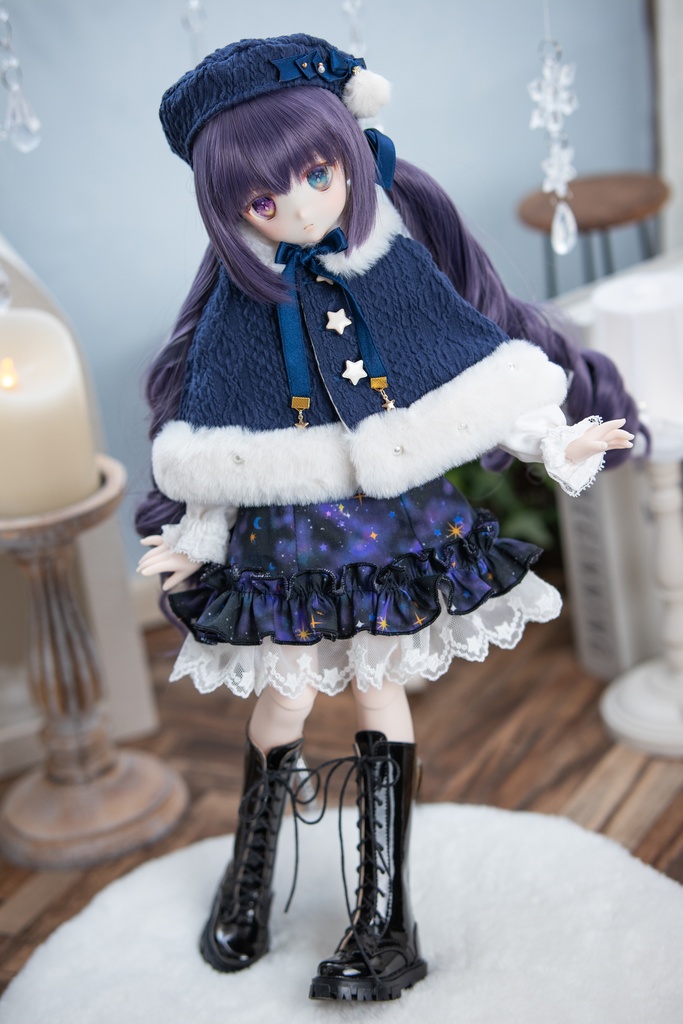 MDD S胸サイズ 星空ワンピースセット