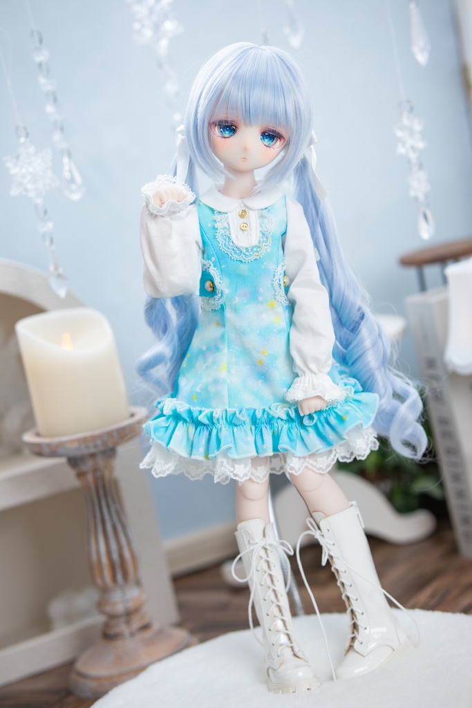 MDD S胸サイズ 星空ワンピースセット