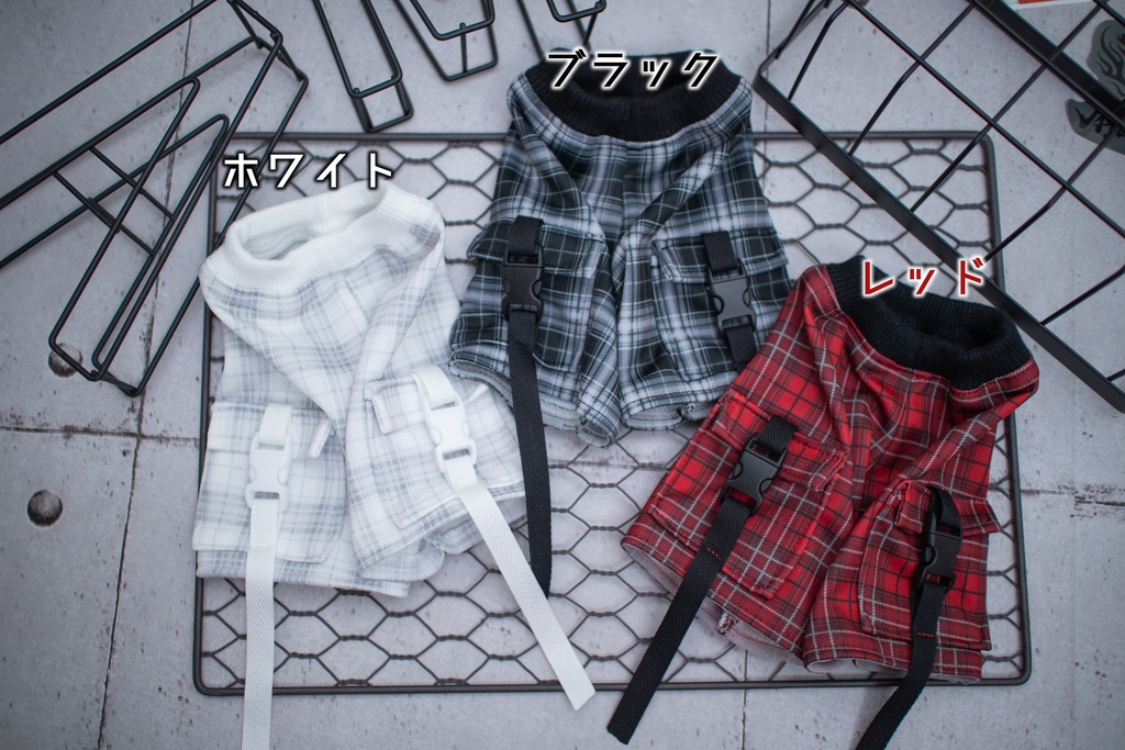 MDD（S .M.L胸）もちあし SDM size　ハーフカーゴパンツ
