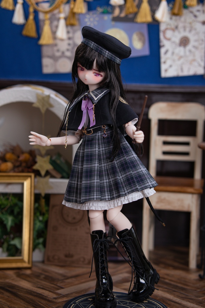 1MDD(S .M.L胸)もちあしsize AzukiMilk学園中等部魔法学科制服