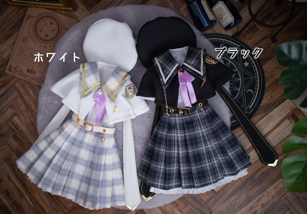 1MDD(S .M.L胸)もちあしsize AzukiMilk学園中等部魔法学科制服