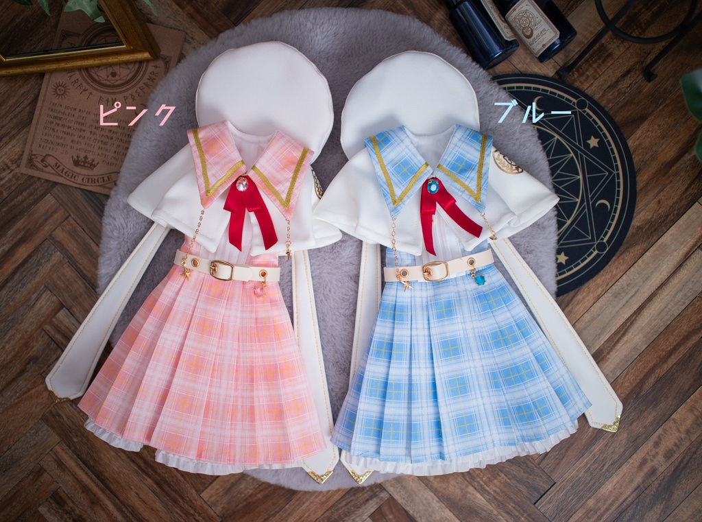 2MDD(S .M.L胸)もちあしsize AzukiMilk学園中等部魔法学科制服