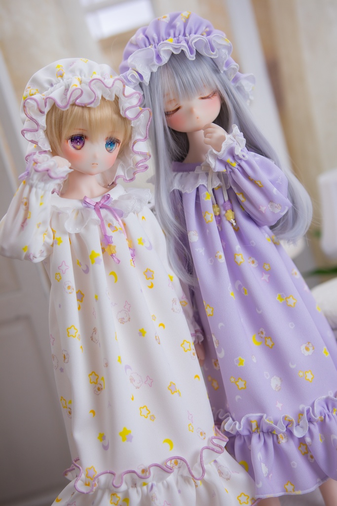 MDDサイズ 羊と月と星のナイトウェア