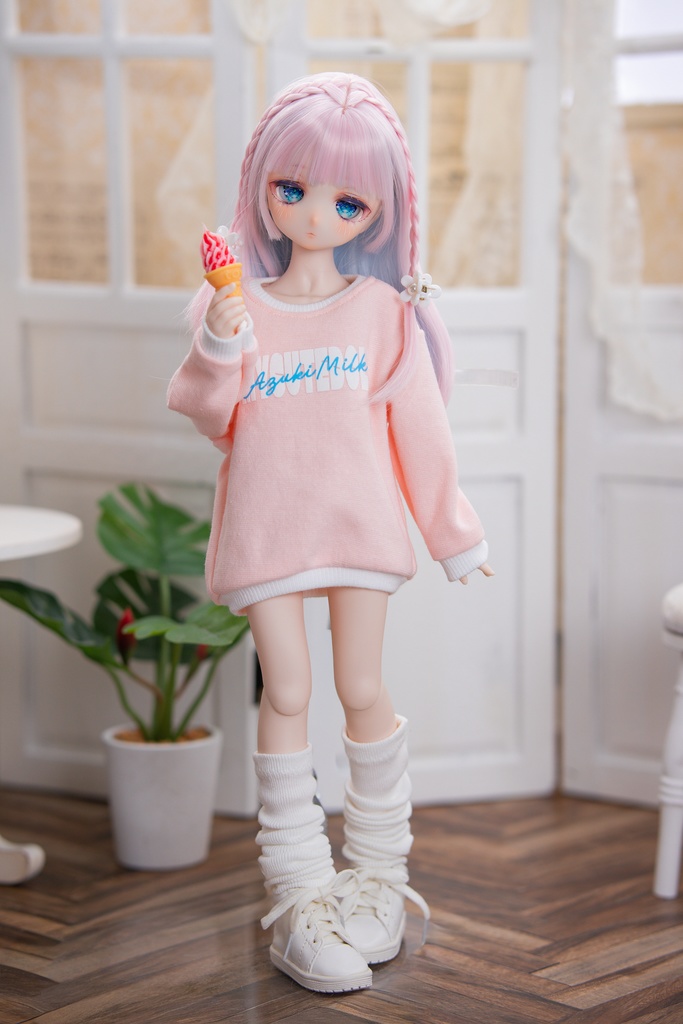 MDD(S .M.L胸)もちあし SDM size ロゴトレーナー2