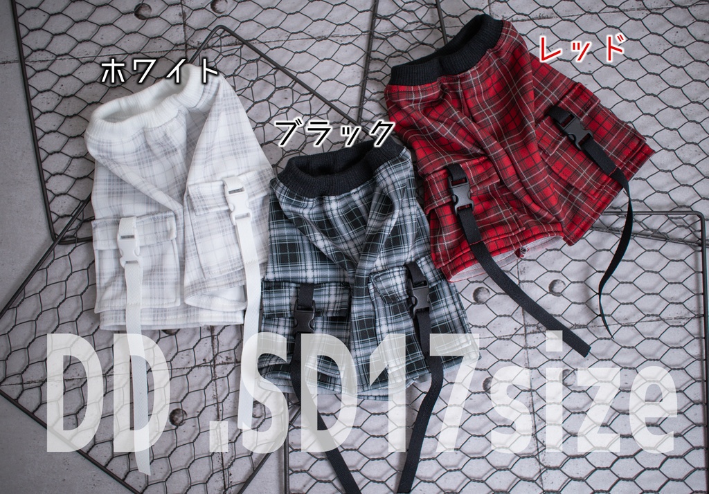 DD・DDB・SD17size ハーフカーゴパンツ
