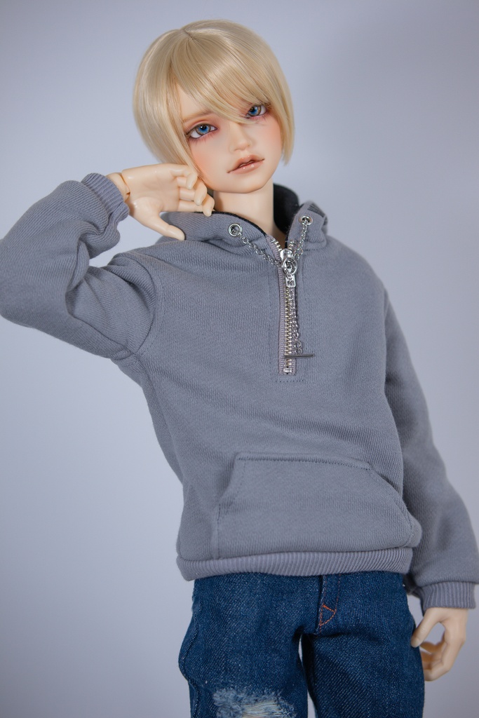 SD17・DD・DDB sizeハーフジップパーカー