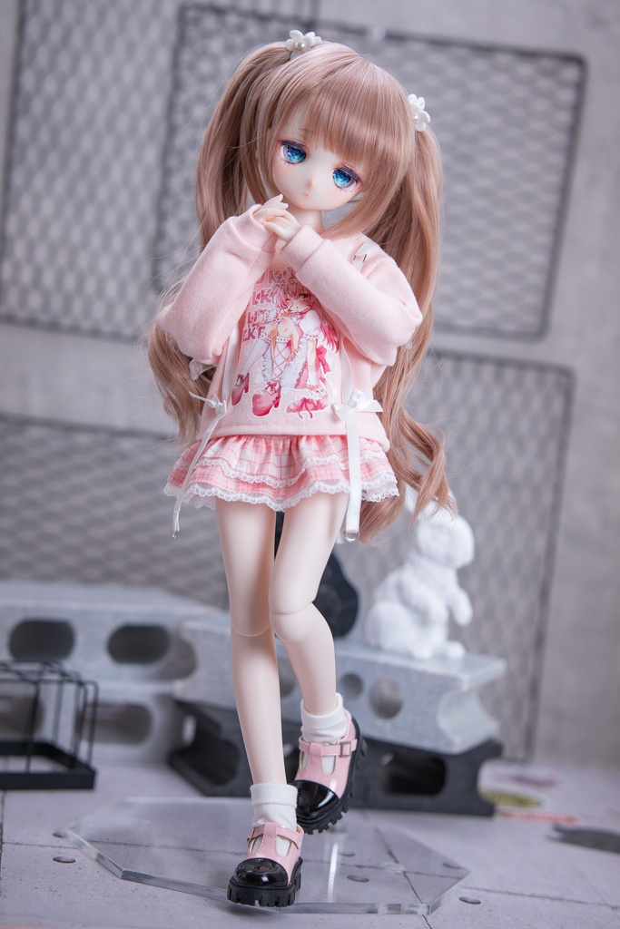 MDD（S .M.L胸）もちあし SDM size　ロリータネコカットソー