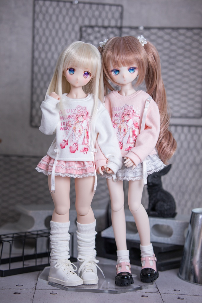 MDD（S .M.L胸）もちあし SDM size　ロリータネコカットソー