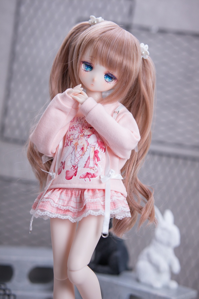 MDD（S .M.L胸）もちあし SDM size　ロリータネコカットソー