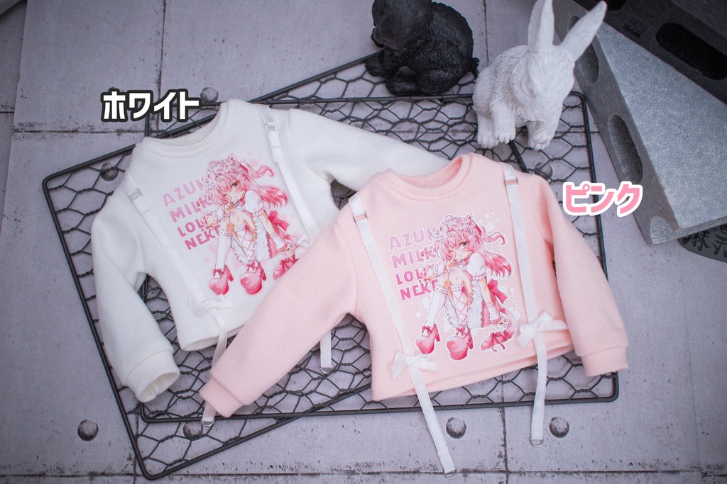 MDD（S .M.L胸）もちあし SDM size　ロリータネコカットソー
