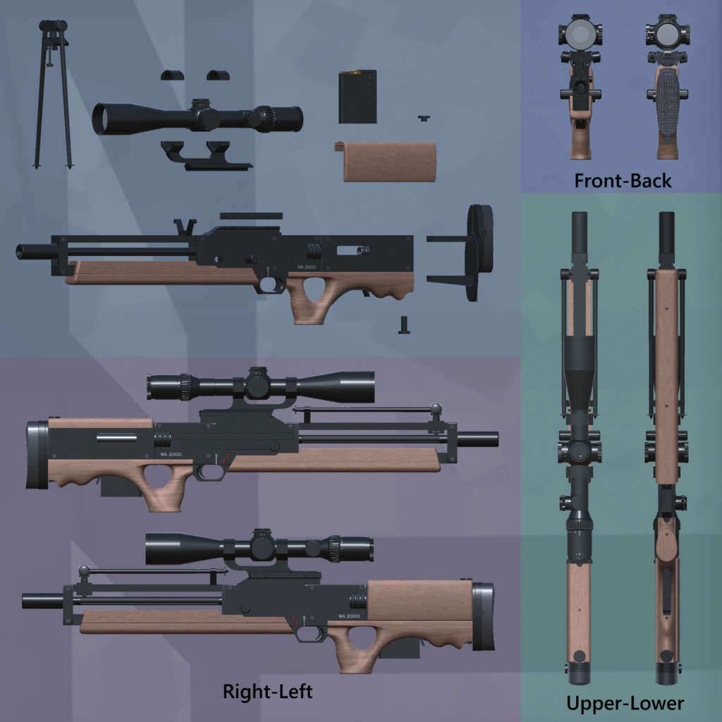 WA2000 【VRChat想定】