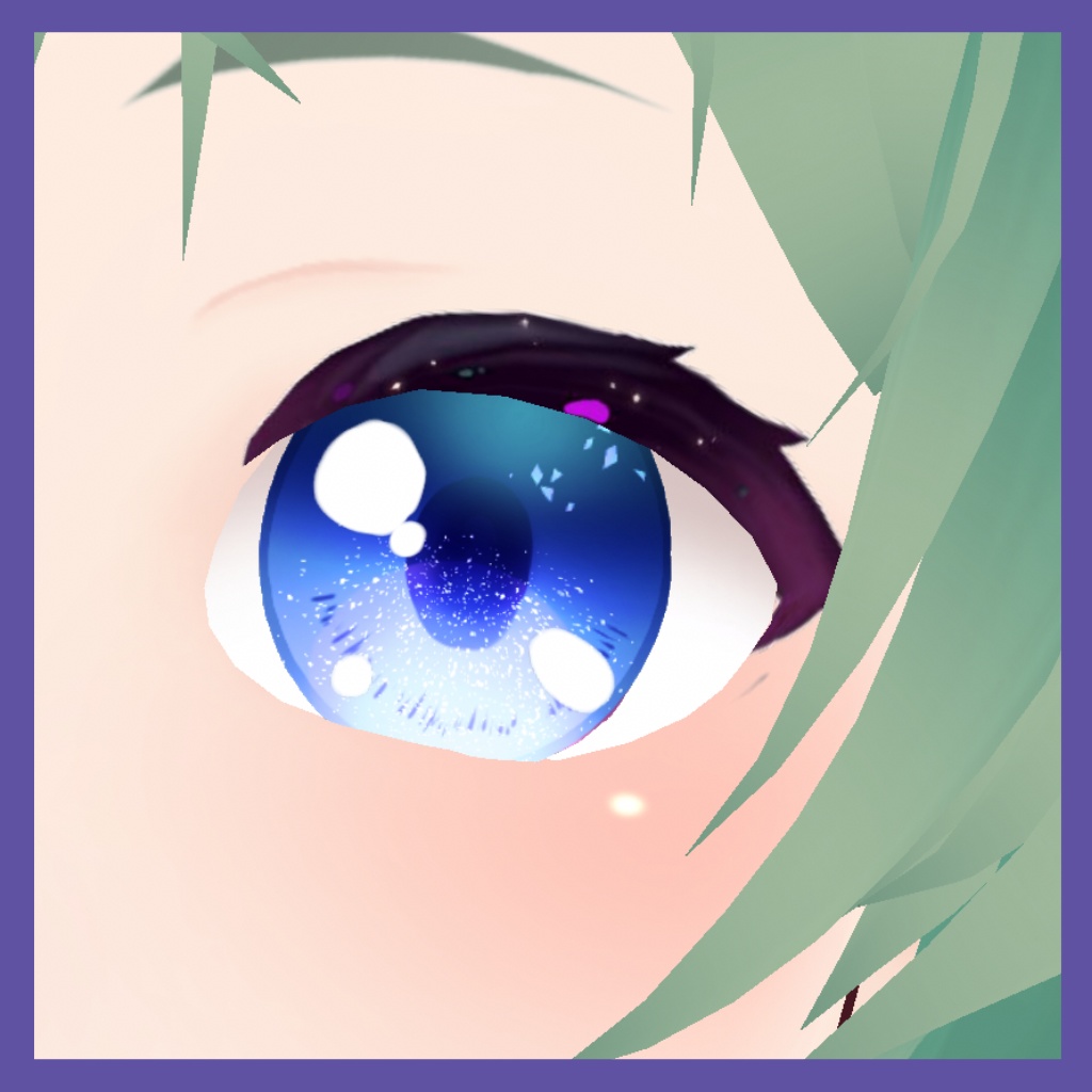 【無料】キラふわ瞳テクスチャ【VRoid】